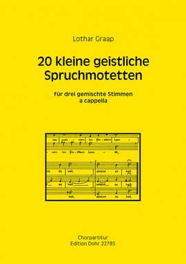 Graap, L: 20 kleine geistliche Spruchmotetten
