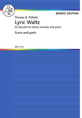 Thomas Pitfield: Lyric Waltz