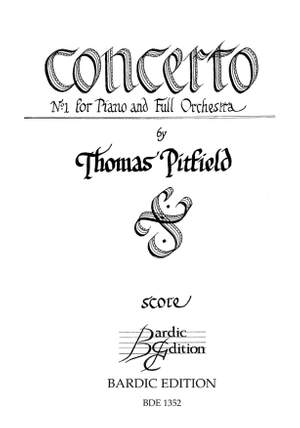 Thomas Pitfield: Concerto No.1 for Piano & Orchestra