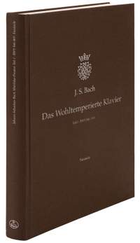 Bach, Johann Sebastian: The Well-Tempered Clavier I BWV 846-869