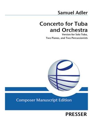 Adler, S: Concerto for Tuba and Orchestra