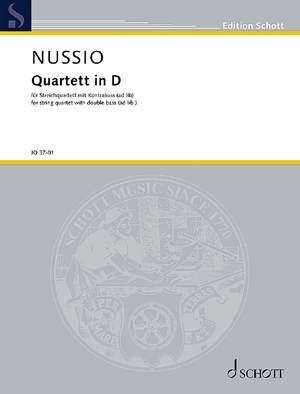 Nussio, O: Quartett in D