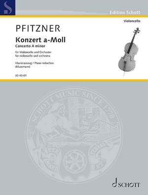 Pfitzner, H: Concerto A minor op. 52