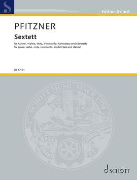 Pfitzner, H: Sextet G minor op. 55