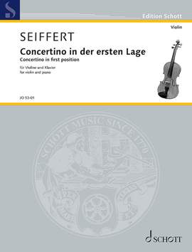 Seiffert, H: Concertino D major op. 24