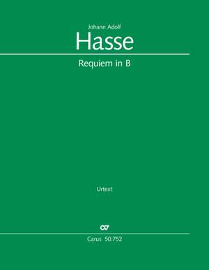 Hasse, Johann Adolf: Requiem in B flat major