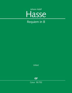 Hasse, Johann Adolf: Requiem in B flat major
