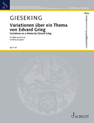 Gieseking, W: Variations on a theme by Edvard Grieg