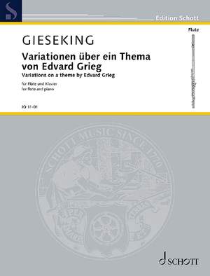 Gieseking, W: Variationen über ein Thema von Edvard Grieg