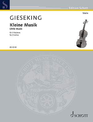 Gieseking, W: Little music