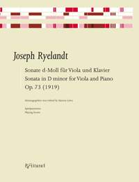Joseph Ryelandt: Sonata d-Moll für Viola und Klavier, Op.73