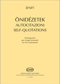 Jeney, Zoltan: Self-quotations (score)