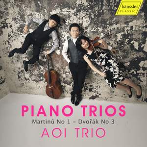Martinů: Piano Trio No. 1 '5 Pièces brèves' - Dvořák: Piano Trio No. 3 Product Image