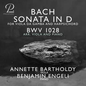 Sonata for Viola da Gamba in D Major, BWV 1028 (Arr. for Viola and Piano by Ernst-Günter Heinemann)
