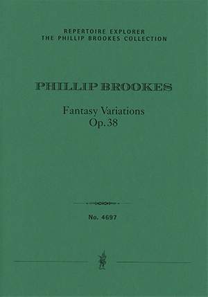 Brookes, Phillip: Fantasy Variations, op. 38