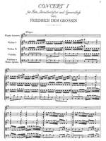 Friedrich der Grosse (Friedrich II. von Preußen): Vier Flötenkonzerte, Nr. 1 – 4 Product Image