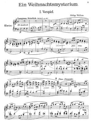 Wolfrum, Philipp: Ein Weihnachtsmysterium op. 31 for soli, choir and orchestra