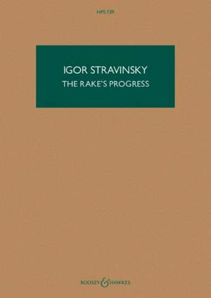 Stravinsky, I: The Rake's Progress HPS 739