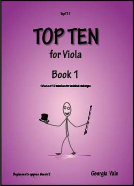 Top Ten for Viola, Book 1