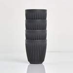 8oz HuskeeCup 4-pack - Charcoal Product Image