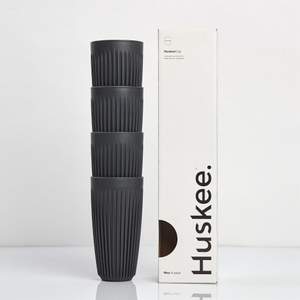 16oz HuskeeCup 4-pack - Charcoal