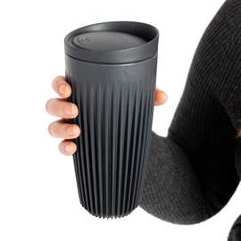 16oz HuskeeCup with Lid - Charcoal