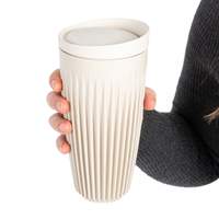 16oz HuskeeCup with Lid - Natural
