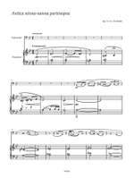 Franco Alfano: 5 liriche trascritte per violoncello e pianoforte Product Image