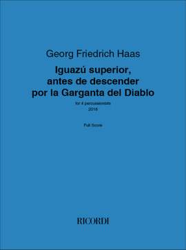 Georg Friedrich Haas: Iguazú superior