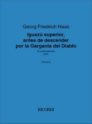 Georg Friedrich Haas: Iguazú superior