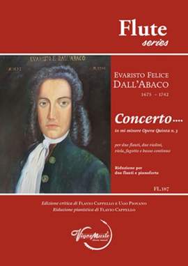 Felice Evaristo Dall'Abaco: Concerto in mi minore Opera Quinta n. 3