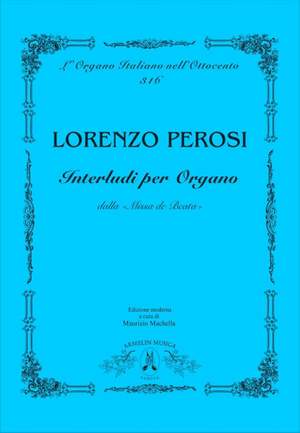 Lorenzo Perosi: Interludi per organo dalla