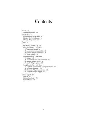 Ferdinand Ries: Three String Quartets, Op. 150