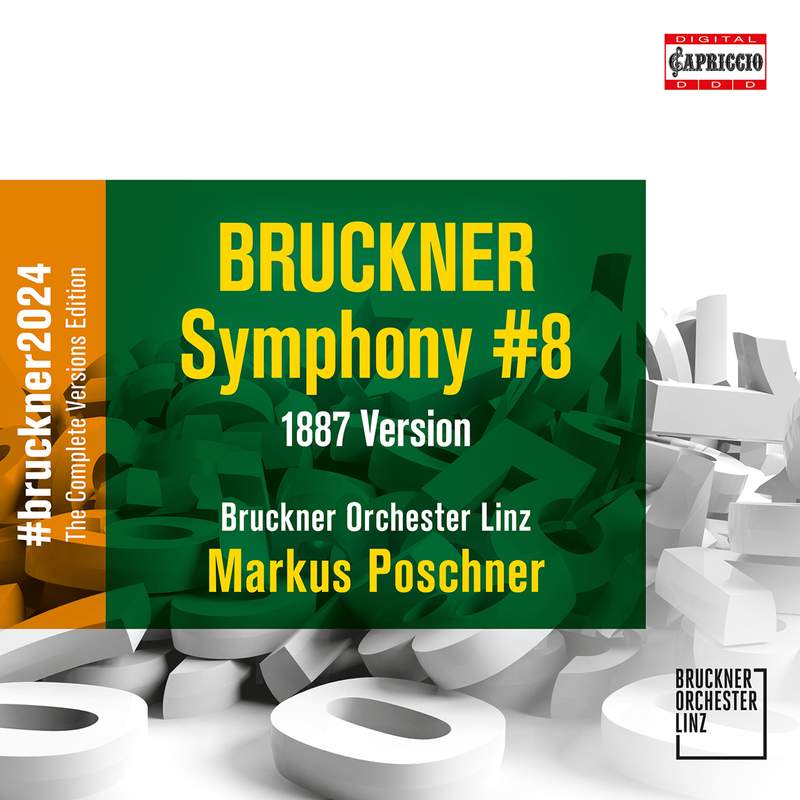 Bruckner: Symphony No. 8 - Capriccio: C8081 - CD or download