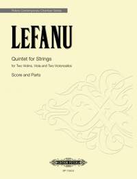 LeFanu, Nicola: Quintet for Strings (score and parts)