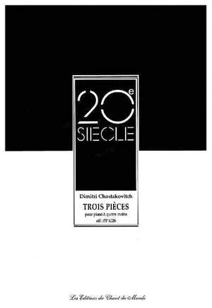 Dimitri&#x20;Shostakovich&#x3A;&#x20;3&#x20;Pieces&#x20;for&#x20;One&#x20;Piano-Four&#x20;Hands