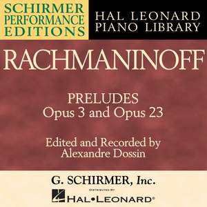 Rachmaninoff: Preludes, Op. 3 and 23