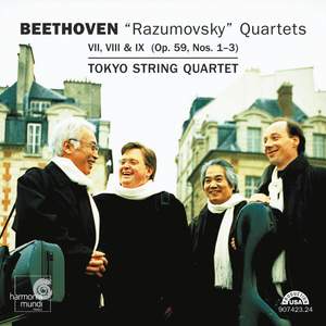 Beethoven: 'Razumovsky' Quartets VII, VIII & IX