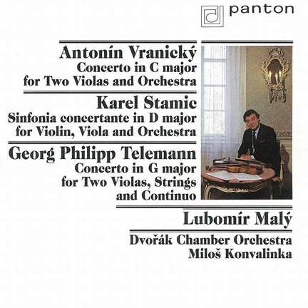 Vranický, Stamic, Telemann: Concertos for Viola and Violin