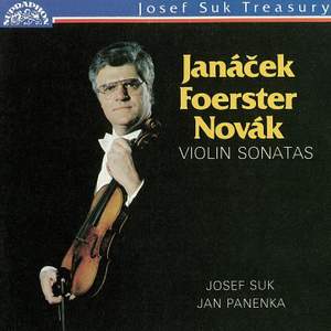 Janáček, Foerster, Novák: Violin Sonatas