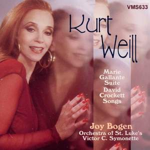 Weill: Maria Galante - Songs from Davy Crockett