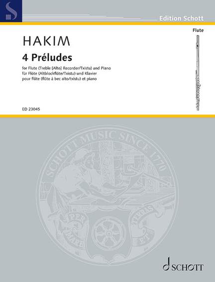 Hakim, N: 4 Préludes