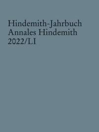 Hindemith-Jahrbuch Vol. 51
