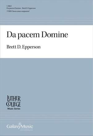 Brett D. Epperson: Da pacem Domine
