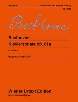 Beethoven: Piano Sonata (Les Adieux) op. 81a
