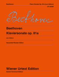 Beethoven: Klaviersonate (Les Adieux), Op. 81a