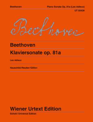 Beethoven, L v: Piano Sonata (Les Adieux) op. 81a