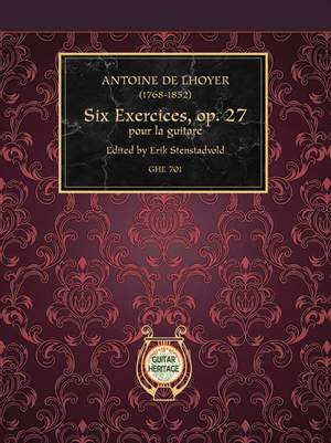 Lhoyer, A d: Six Exercices op. 27 op. 27