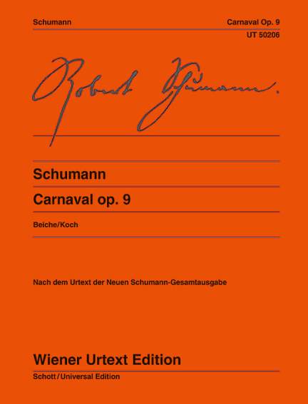 Schumann, R: Carnaval op. 9