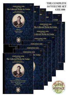 Sor, F: Sor Collected Works - Set Of 14 Volumes 1-14
